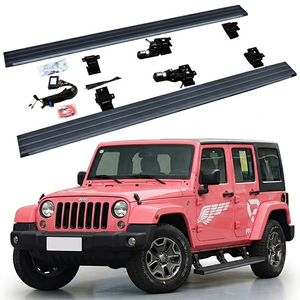 Pedane Elettriche Retrattili per <span class=keywords><strong>Jeep</strong></span> <span class=keywords><strong>Wrangler</strong></span> JK 4 Porte 2008-2017 - Product Image 1