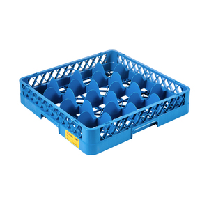 Horeca <span class=keywords><strong>16</strong></span> Bölmeli Bardak Kurutma Rafı Taşıma Rafları Cam Otel Malzemeleri PP Bardak Rafı - Product Image 2