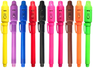 ปากกาหมึกที่มองไม่เห็นพร้อมปากกา UV สำหรับเด็กปากกาสายลับที่มีมนต์ขลัง - Product Image 6