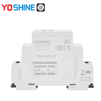 Relais temporisé automatique à déclenchement unique Yoshine Miniature AC/DC24-240VAC 10A/16A SPDT 0,1 seconde à 10 jours avec temporisation de pause