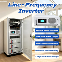 Inversor de Frecuencia Solar de Onda Sinusoidal Pura de 4KW 48V DC a AC con Función Completa SPWM para Sistema de Energía Solar Doméstico