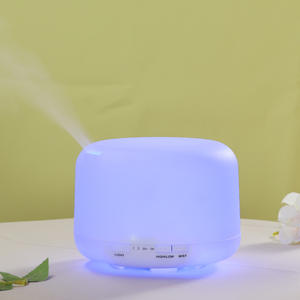 Humidificateur d'aromathérapie MUJI 500ML, diffuseur LED à lumière chaude, utilisation domestique, type brume d'huile essentielle, 11-20 m² - Product Image 4
