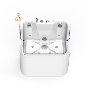 Baignoire <span class=keywords><strong>Spa</strong></span> pour Chiens et Chats en Acrylique EUR VET avec Massage par le Surf, Ozone, Lumières Colorées pour le Toilettage des Animaux de Compagnie dans la Salle de Bain - Product Image 2