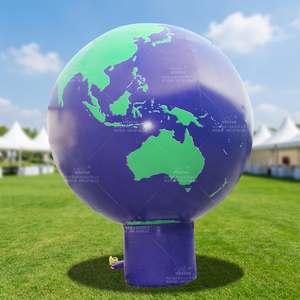 Tente publicitaire gonflable WINSUN en PVC, modèle Terre, taille personnalisable, installation facile - Product Image 1
