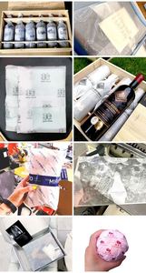 100 rouleaux de papier d'emballage enduit de 50 cm x 1000 m avec logo personnalisé imprimé pour vêtements, chaussures, chaussettes, emballage cadeau (recyclé) - Product Image 3