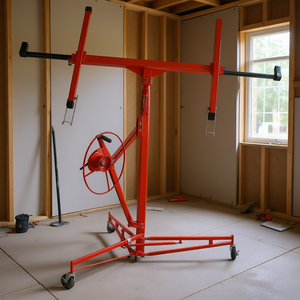 Manipulador de Paneles de Drywall, Elevador de Acero de 16 pies con Movimiento Horizontal y Vertical para Instalación de Drywall - Product Image 2