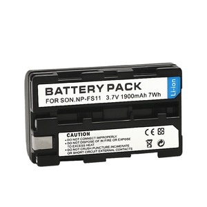 แบตเตอรี่ NP-FS11 1900mAh FS11 สำหรับกล้อง Sony Cyber-shot DSC-F5 DCR-PC1 PC2 ได้รับการรับรองมาตรฐาน CE RoHS ขายส่งจำนวนมาก รับประกัน 12 เดือน ปลอดภัย - Product Image 1