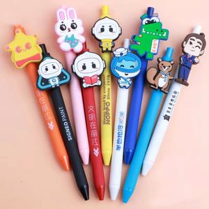 Custom Logo Silk Screen Printed Color Ball Pen for Promotional Gifts - Product Image 2