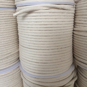 Cordon en coton tressé à 16 brins avec âme en fil synthétique (poly), 3/8 pouces - Product Image 1