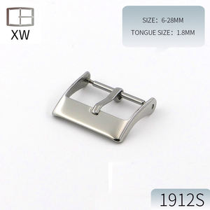 Cierre de acero inoxidable para reloj, correa de cuero de 304L personalizada, fabricante de China - Product Image 3