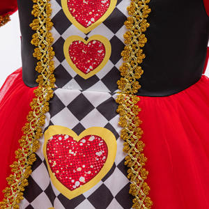 <span class=keywords><strong>Alice</strong></span>'s Adventures in Wonderland Cosplay <span class=keywords><strong>Red</strong></span> Queen Vestido negro Halloween Mujer - Product Image 6