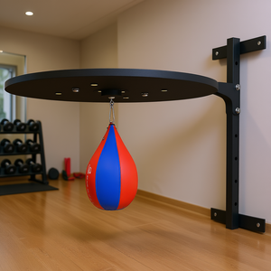 Plataforma para saco de boxeo D0100X3RPV2, soporte de pared con altura ajustable para saco de velocidad, para entrenamiento de boxeo, uso universal. - Product Image 2