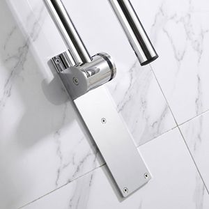 Handles 304 Stainless Steel Folding Grab <b>Bar</b> 600mm Bathroom <b>Safety</b> Handrail Modern Simple Design - Product Image 3