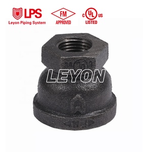 Tuyaux de lutte contre l'incendie <span class=keywords><strong>Leyon</strong></span> FM UL, système de protection incendie, raccords en fonte malléable noire - Product Image 2