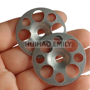 Rondelles métalliques fraisées en acier au carbone zingué 35 mm, marque HUIHAO, épaisseur 1,0 mm, pour fixation de panneaux de support de carrelage, étanches pour <span class=keywords><strong>douche</strong></span> - Product Image 2