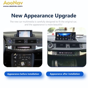 256G 10.25 Inch Car Radio for Lexus CT200h CT200 CT 200h 2012-2020 Android Auto <b>Stereo</b> Multimedia GPS Video Player Dual <b>System</b> - Product Image 5