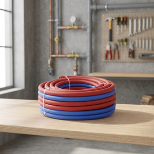 Manguera de Soldadura Doble de Alta Presión, Flexible, de PVC, para Gas y Aire, de 1/4-2 Pulgadas, Roja y Azul, para Oxígeno, Acetileno y GLP - Product Image 3