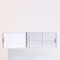 Vente en gros 24 grilles boîte de rangement en plastique coloré bijoux boîte Rectangle compartiment réglable boîte de rangement