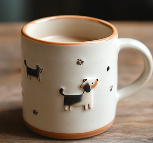 Trắng thiên nga nổi <span class=keywords><strong>Mug</strong></span> gốm với xử lý màu trắng Tea Cup Office Home sử dụng sứ <span class=keywords><strong>Mug</strong></span> - Product Image 6