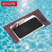 Portable pompe à Air sous-marine coque de téléphone cou suspendu kayak activités nautiques 300D Nylon TPU enduit étanche sac de téléphone portable