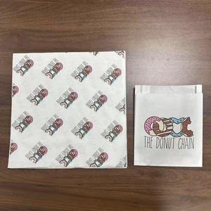 Bolsa de Papel en Forma de Cono con Logotipo Personalizado para Galletas, Pretzels, Palomitas, Churros, Papas Fritas, Aperitivos, Comida para Llevar - Product Image 3