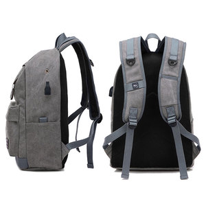 Custom China Supplier CustoOutdoor Durable Good Quality Sports Backpack Travel Camping Canvas Backpack for Men Backpack - Product Image 2