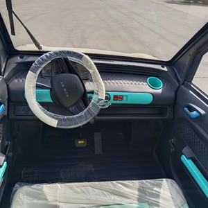 Wholesale Cheap 4 Wheel Electric Car 1500W Motor with Cabin for Daily Use - Product Image 2