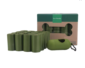 Sacs à déjections canines biodégradables écologiques personnalisés UFBemo, solution de gestion des déchets pour animaux de compagnie en plastique de haute qualité, vente en gros - Product Image 1