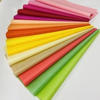 Papier de soie de couleur cerf-volant à prix Offre Spéciale compétitif papier de soie de couleur emballage cadeau