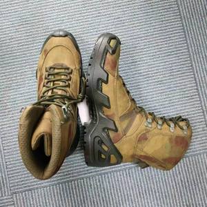 DFTSB07-2 FG Botas Tácticas de Camuflaje para Exteriores, de Cuero Vacuno y Gamuza, Botas de Tobillo, Botas de Caña Alta - Product Image 2