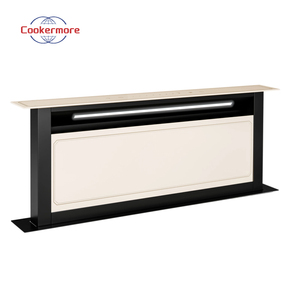 <span class=keywords><strong>Campana</strong></span> <span class=keywords><strong>extractora</strong></span> negra de <span class=keywords><strong>90cm</strong></span> con extractor de corriente descendente de vidrio templado de succión silenciosa para el hogar, cocina, <span class=keywords><strong>campana</strong></span> <span class=keywords><strong>extractora</strong></span> para el hogar - Product Image 2