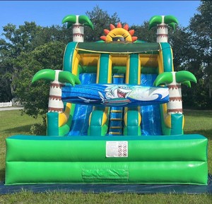 Toboggan Gonflable Double avec Trampoline et <span class=keywords><strong>Piscine</strong></span> pour Enfants – Idéal pour Jardin et Extérieur - Product Image 5