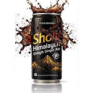Soda Carbonatada de Shola Shilajit con Sabor a Resina Natural en Botellas Herméticas para Bebidas Listas para Beber - Product Image 4