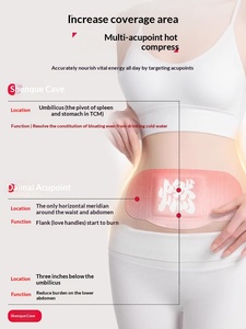 OEM Kräuter-Dampf-Moxibustions-Selbsterhitzungs-Akupunktur-Nabelpflaster für Taille und Bauch zur Fettverbrennung mit Wärmetherapie - Product Image 4