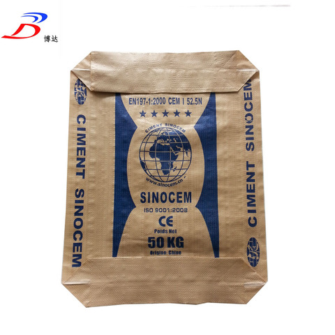 PP Woven Valve AD Star Cement Bag 50KG
