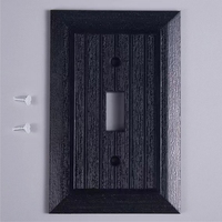 Panel soket dinding rumah tangga standar Amerika cangkang plastik serat kayu Panel standar Amerika 124*79*6mm CN180