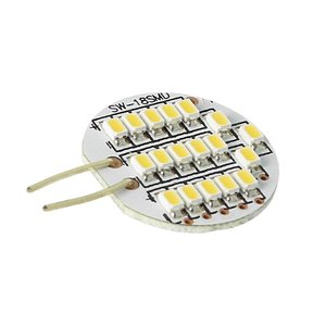 Bombilla LED G4 2W DC 12V 18 SMD 3528 Blanco Cálido para Lámpara de Araña, para Uso Doméstico - Product Image 1