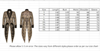 Veste de smoking gothique pour homme Punk Rave, performance scénique, steampunk, aristocrate, régence, veste médiévale Renaissance, veste victorienne