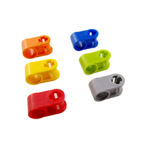 NO.6536 Eje y Pin Conector Abs Ladrillos de plástico DIY Juguetes Moc Montar Bloques de construcción