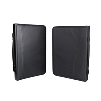 Porte-documents TSH PU format A4 avec poche et sac à documents pour transporter des papiers et des documents
