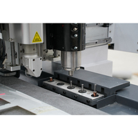 Máquina de corte digital CNC para cortinas de tela de algodón puro decorativas para el hogar, diseño personalizado, precio mayorista TC, máquina de corte de sombreros