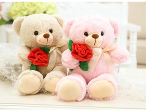 Venta al por mayor bajo MOQ fábrica gran oferta hecha a mano con nombre personalizado oso de peluche para los niños - Product Image 5