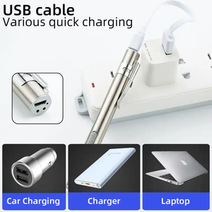 Lampe torche stylo médicale USB rechargeable à LED pour infirmières avec câble USB – Offre spéciale - Product Image 5