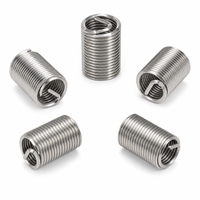 Stainless Steel Threaded Inserts Helical Coil Inserts for Thread Repair Industrial Fasteners Wholesale