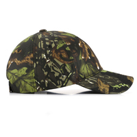 Gorra de béisbol de camuflaje unisex con patrón de camuflaje para caza al aire libre de nueva moda