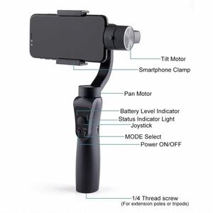 China Wholesale 4K Stabilizer Cam Mobile Phone Camera Gimbal - Product Image 6