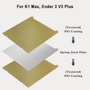 Placa de Impresión ThxPrint K1/K1C PEI de 235x235mm, Lámina de PEI con Textura de Doble Cara, Superficie de Impresión para K1 SE/K1C/K1/Ender 3 S1/3 V3 SE/3 V3 - Product Image 3
