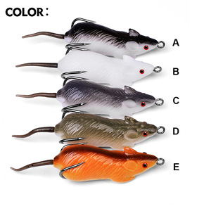 Leurre souple de pêche en silicone réaliste avec hameçons barbelés en métal, séquin et spinner, haute simulation, 60 mm, 11,5 g - Product Image 3