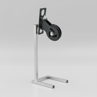 Système de blocs de poulies de gym professionnel réglable OEM pour lat pulldown et crossover, en acier inoxydable robuste, 1 personne JY-5018