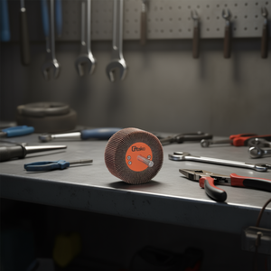 Ttake Abrasive Flap <b>Wheel</b> 60x20 Mm 6 Mm Shaft 180 Grit For <b>Grinding</b> - Product Image 3